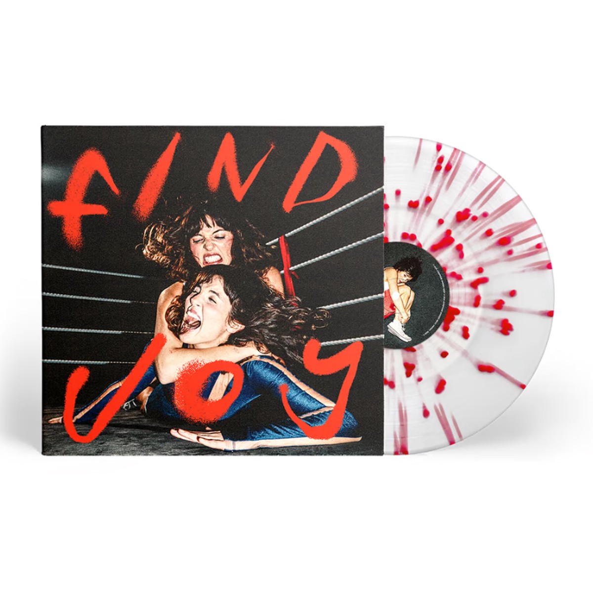 Find Joy: Red Splatter Vinyl LP