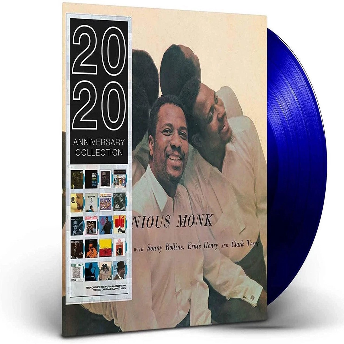 MONK, THELONIOUS & SONNY ROLLINS – BRILLIANT CORNERS : BLUE VINYL MONO – LP