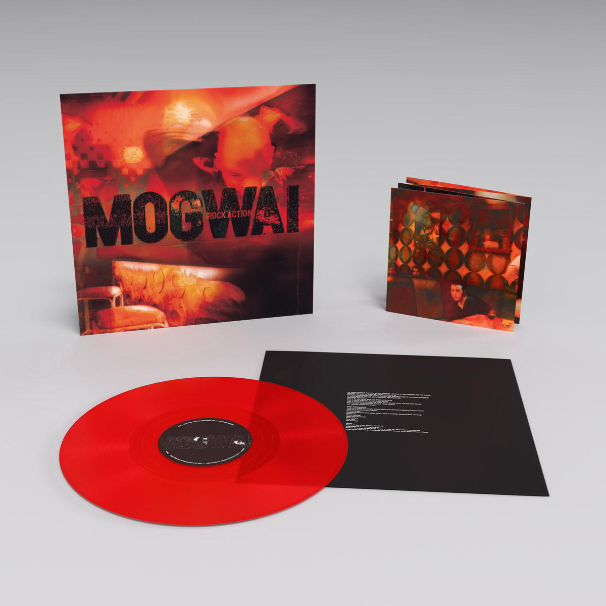 Rock Action Limited Transparent Red Vinyl LP