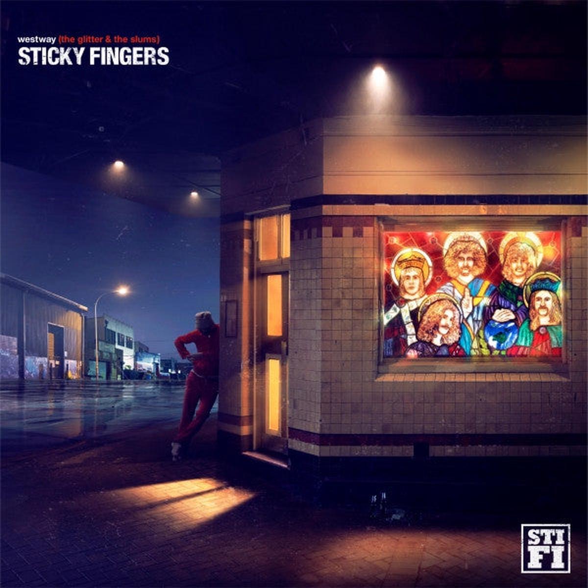 STICKY FINGERS – WESTWAY : THE GLITTER & THE SLUMS – LP