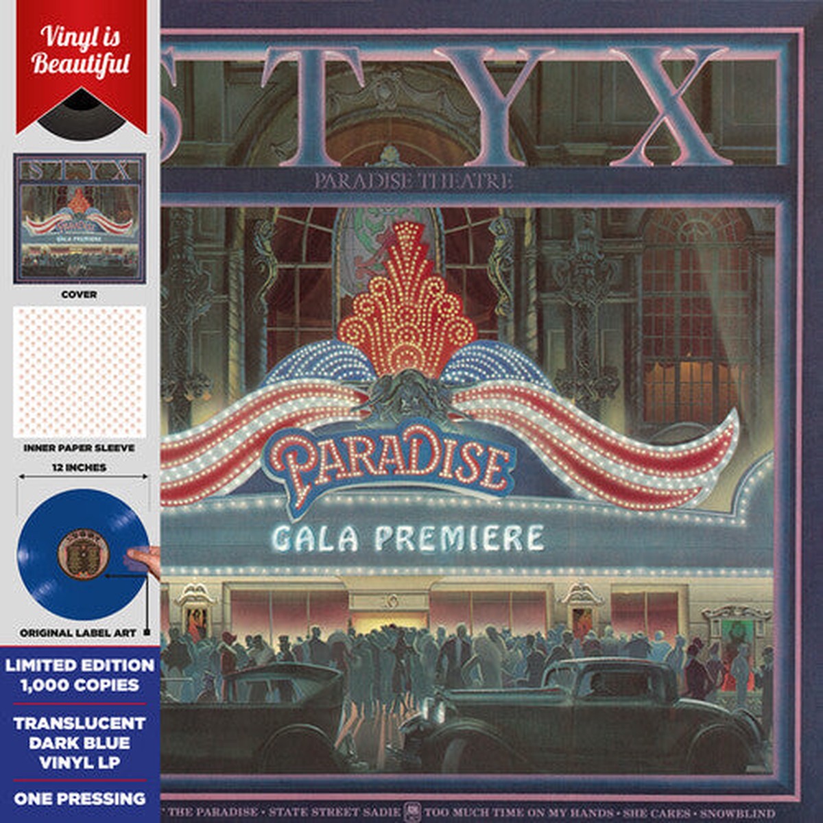 Styx: Paradise Theatre – VINYL LP