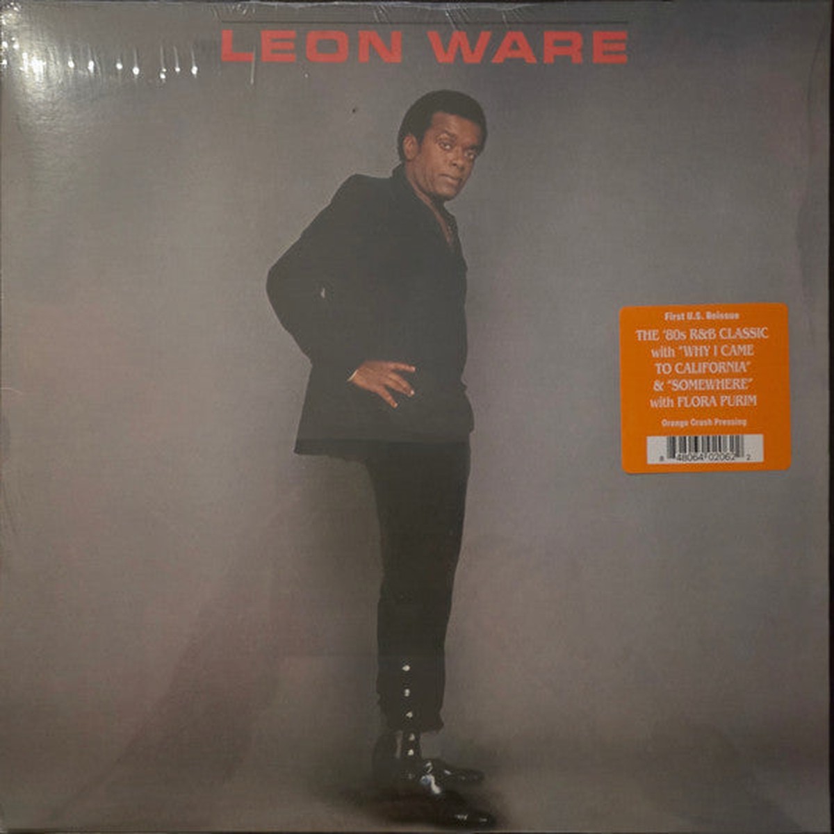 WARE, LEON – LEON WARE (1982) : ORANGE CRUSH VINYL – LP