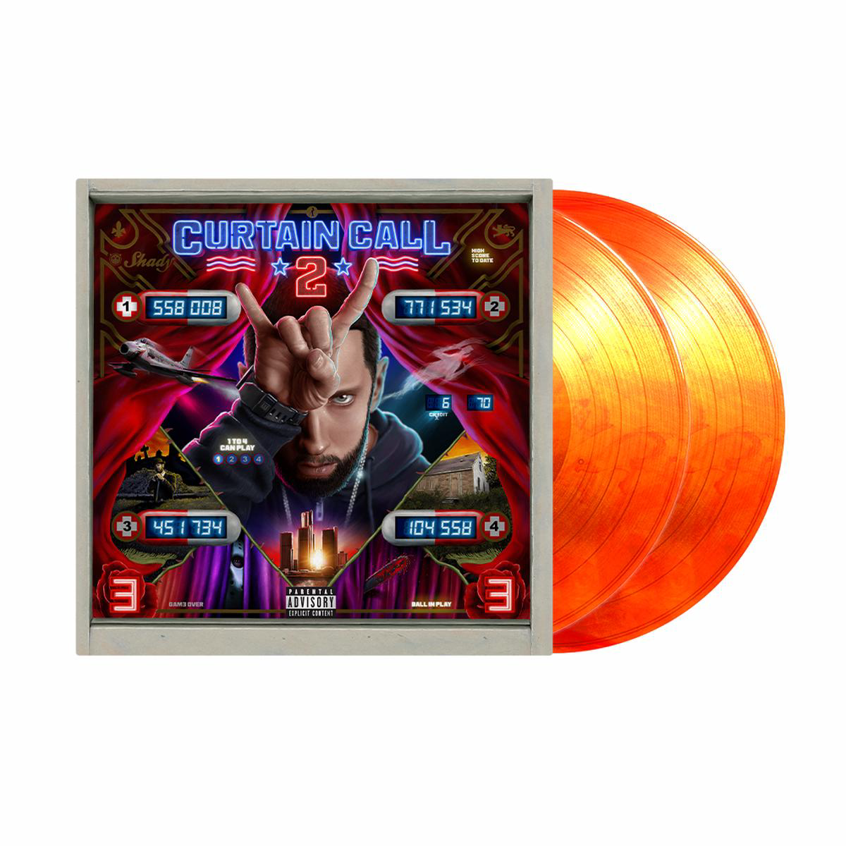 Curtain Call 2 Exclusive Orange Vinyl 2LP