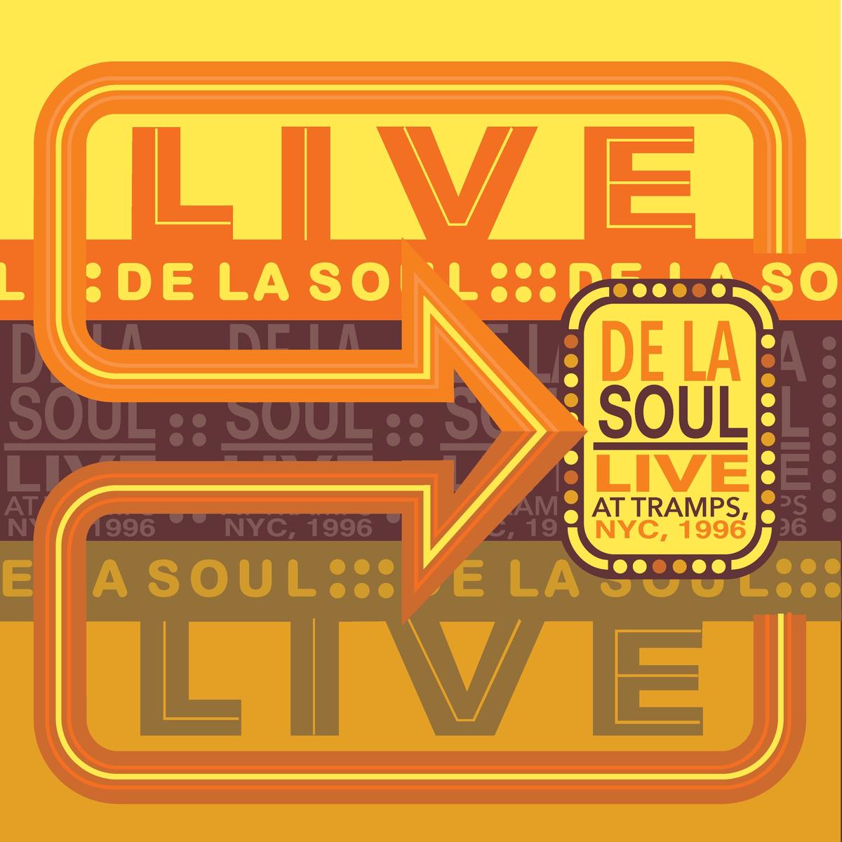 DE LA SOUL – Live at Tramps, NYC, 1996 – 1 LP – 140g Tan Vinyl [RSD 2024]