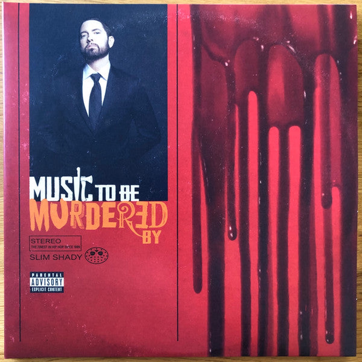 EMINEM – MUSIC TO BE MURDERED BY: BLACK ICE VINYL – LP