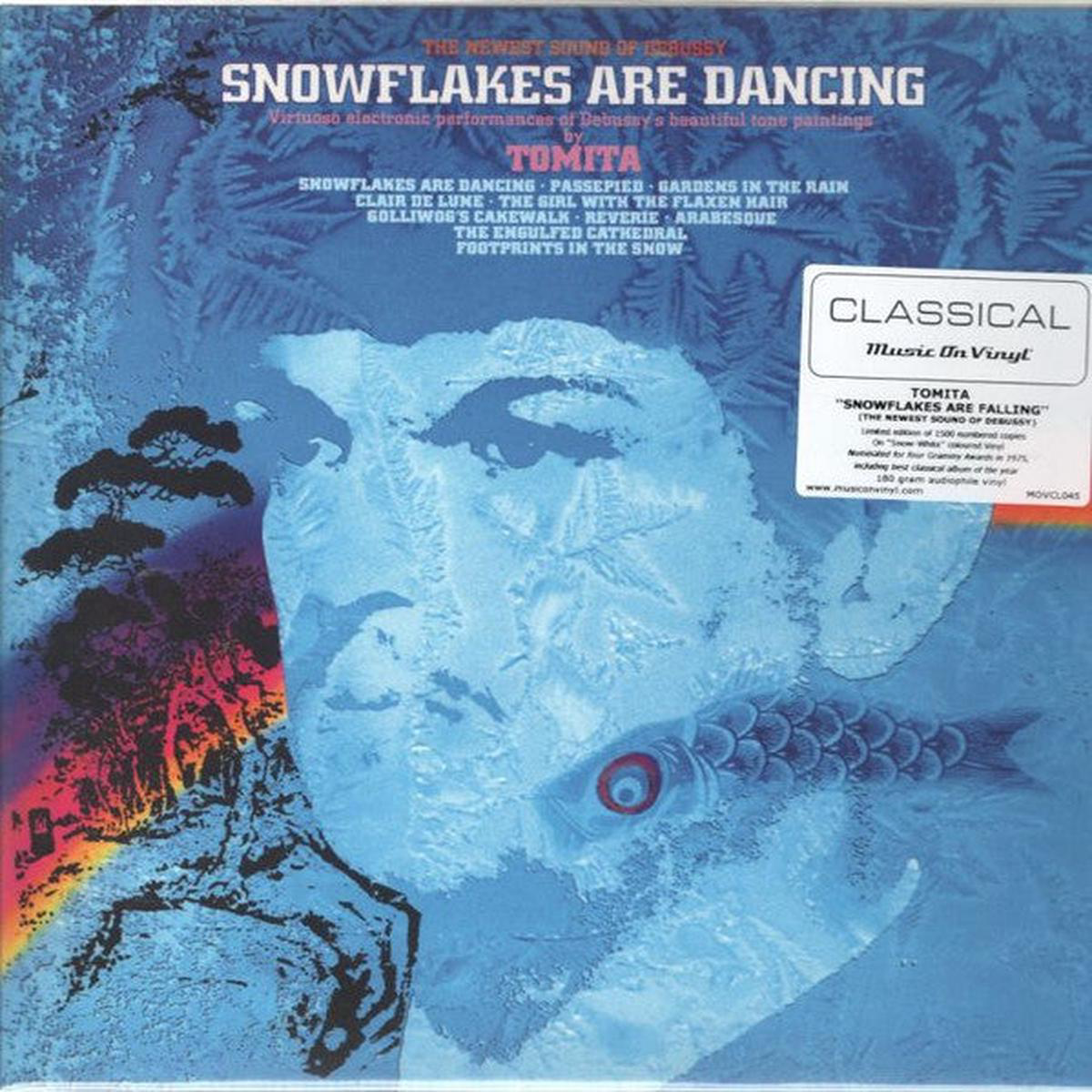 TOMITA 8211 SNOWFLAKES ARE DANCING MARBLE CLEAR 8211 LP