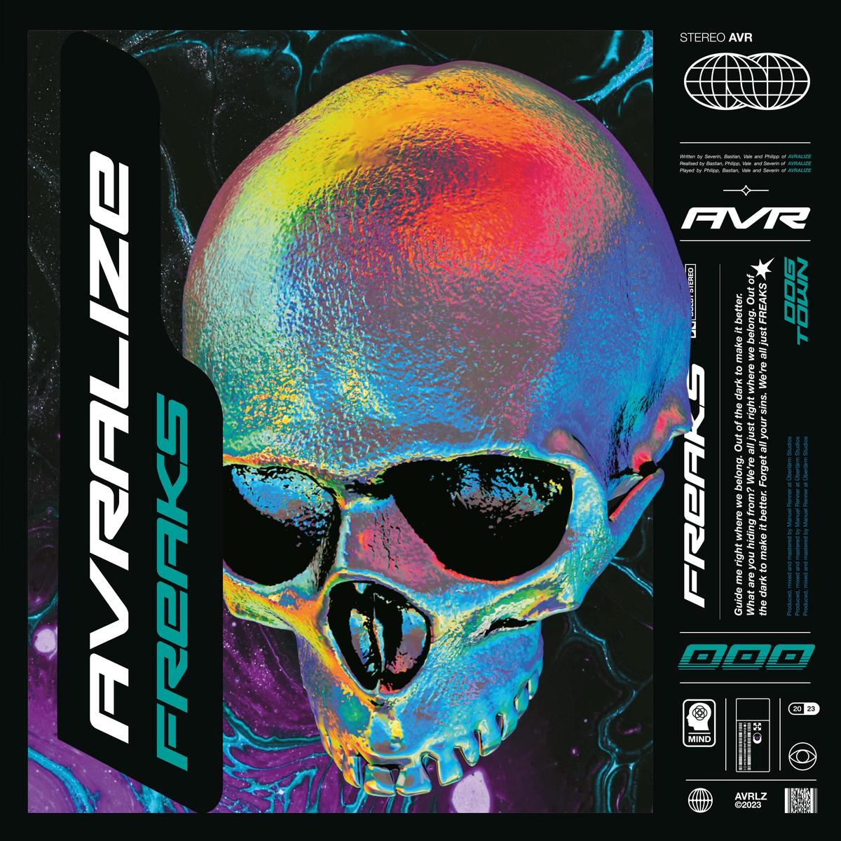 AVRALIZE – FREAKS (Limited Transparent Violet / White Marbled LP) (LP)