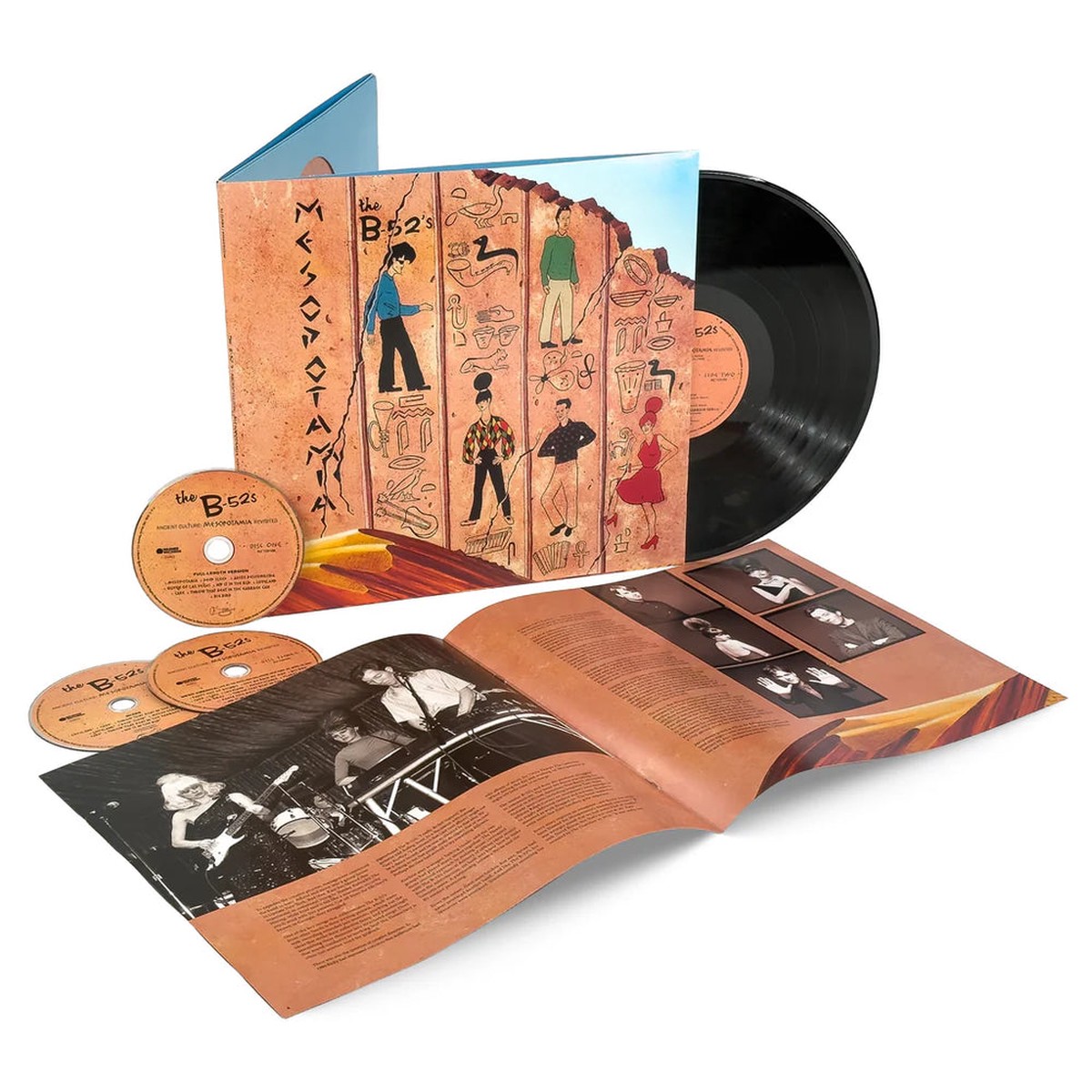 B-52’S – ANCIENT CULTURE : LP + 3CD SET – LP