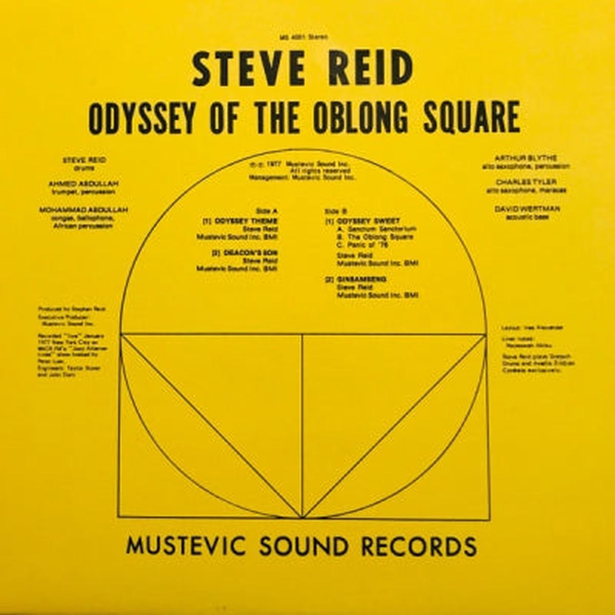 STEVE REID – Odyssey Of The Oblong Square
