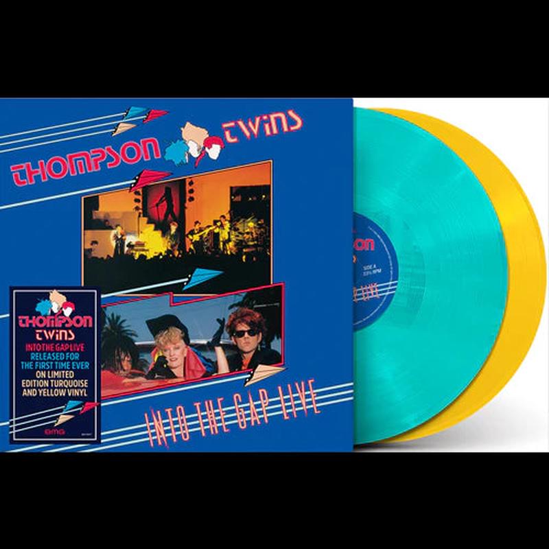Thompson Twins – Into The Gap Live – 2LP – Blue & Yellow Vinyl  [Record Store Day 2025]