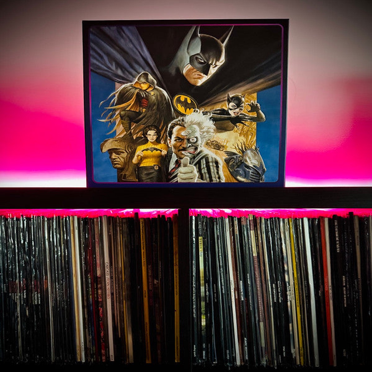 BATMAN (1989) – SOUNDTRACK : SCORE (COLOURED) + NOVEL – LP