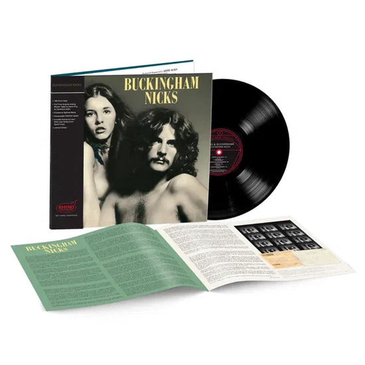 BUCKINGHAM NICKS 8211 BUCKINGHAM NICKS RHINO HIGH FIDELITY 8211 LP