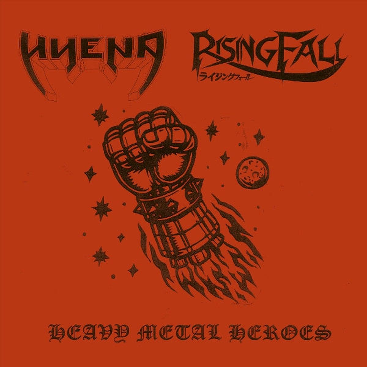 Hyena & Risingfall – Heavy Metal Heroes (LP)