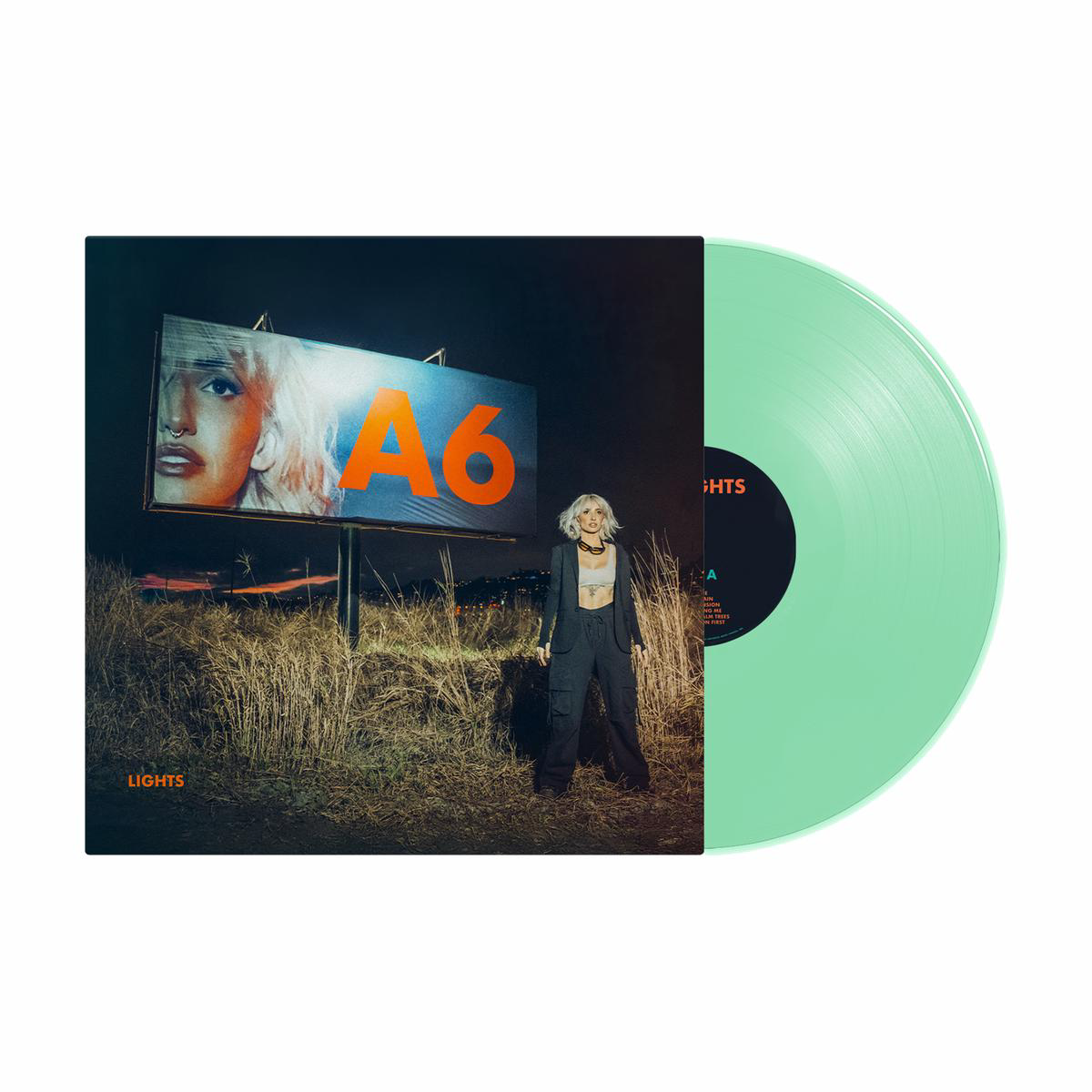 A6 Glow In The Dark Green Vinyl LP