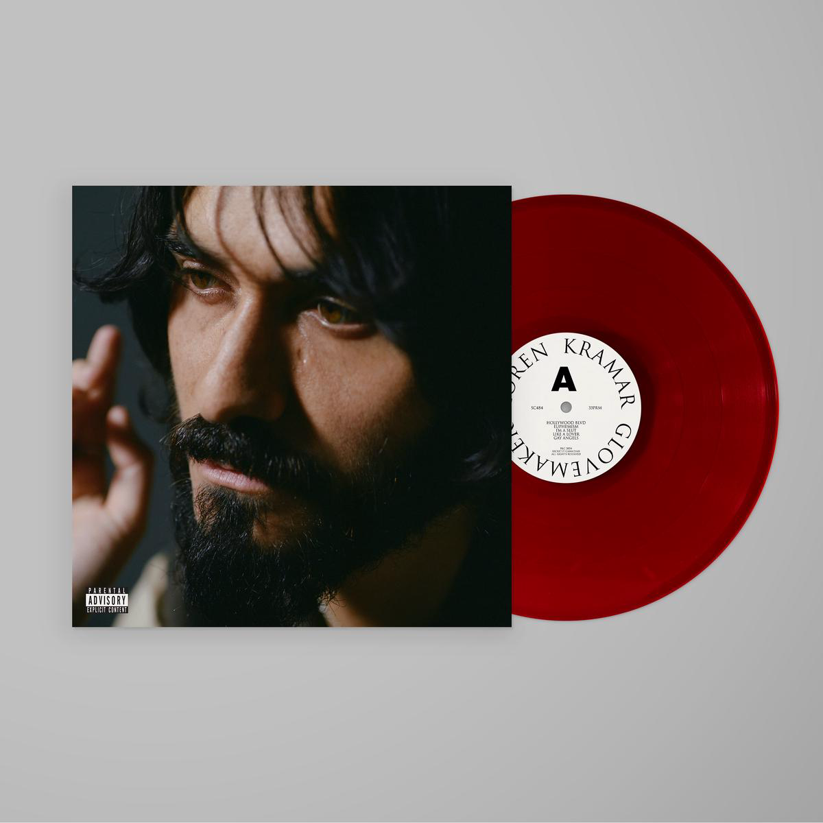 Glovemaker Limited Red Vinyl LP