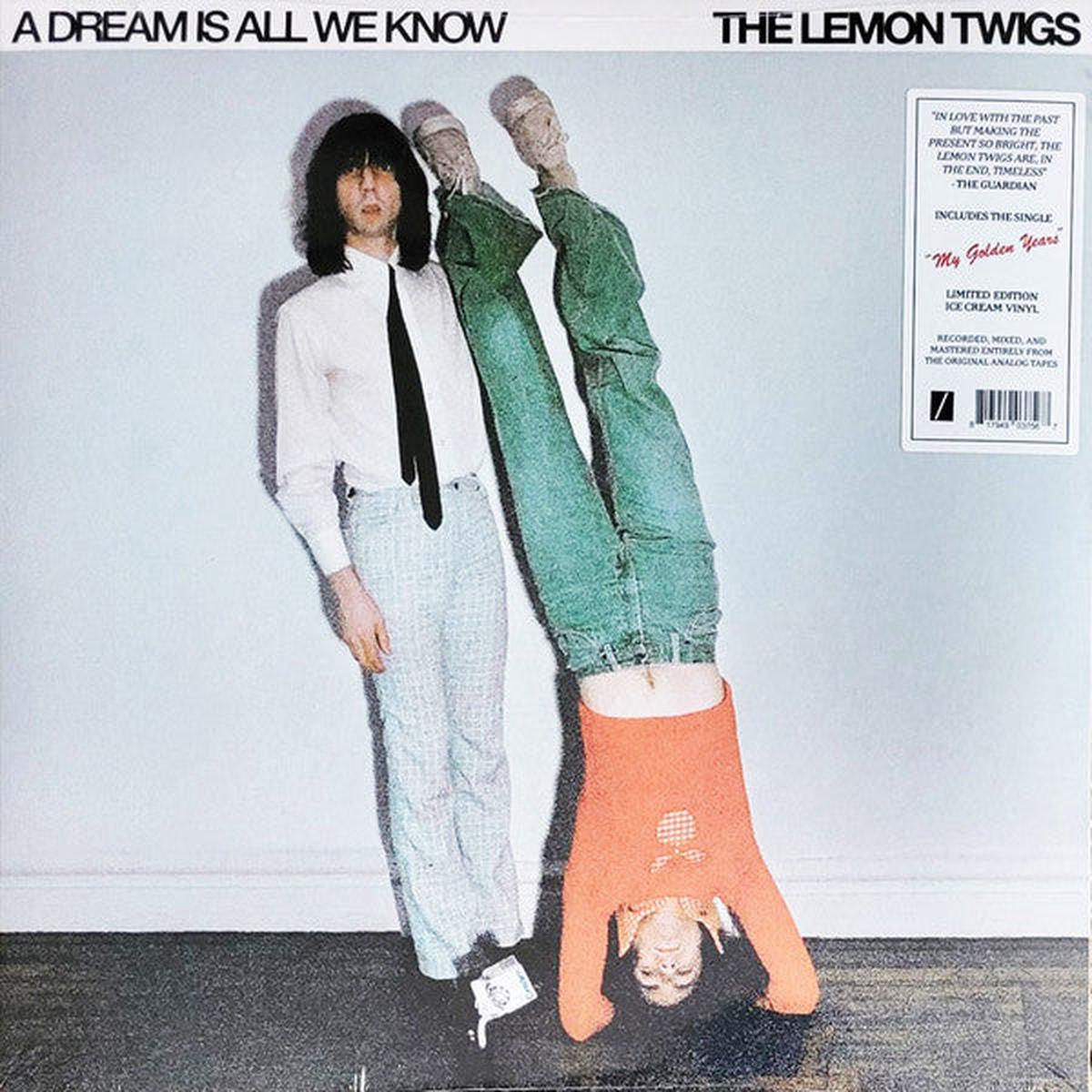 LEMON TWIGS – A DREAM IS ALL WE KNOW : BLACK VINYL – LP