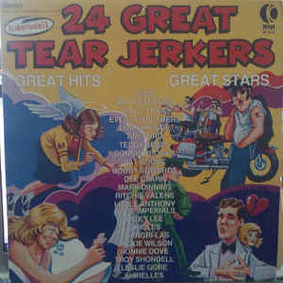 Various 24 Great Tear Jerkers 1976 Rock / Pop (vinyl lp)