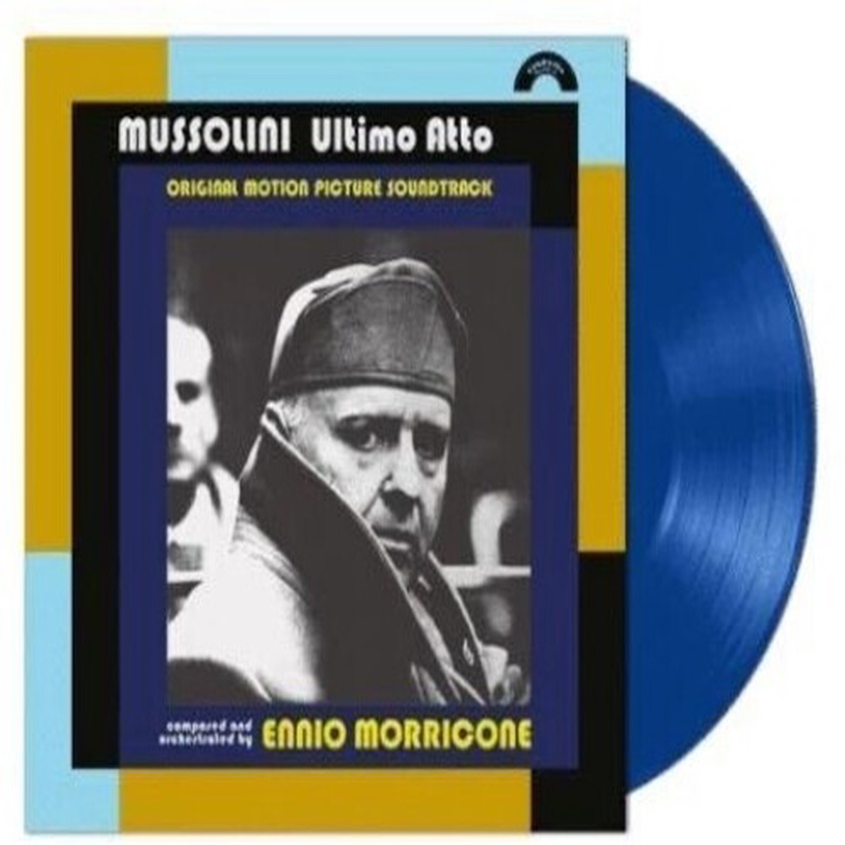 Ennio Morricone: Mussolini Ultimo Atto (Original Soundtrack) – Limited Blue Colored Vinyl – VINYL LP