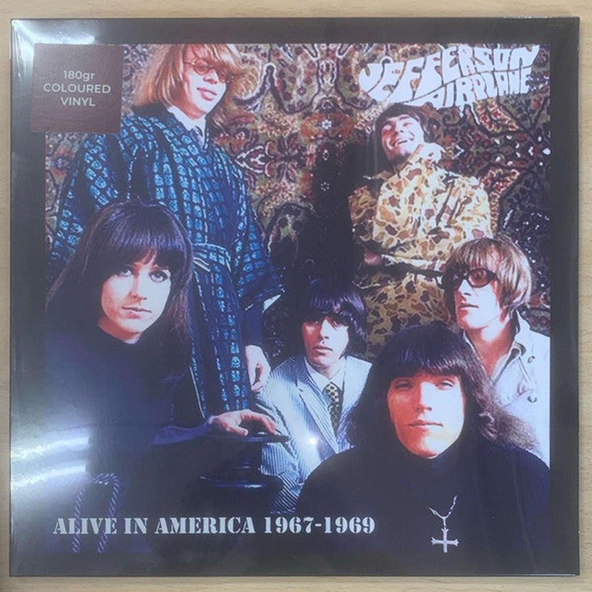 JEFFERSON AIRPLANE – ALIVE IN AMERICA 1967-1969 : 2LP ORANGE – LP