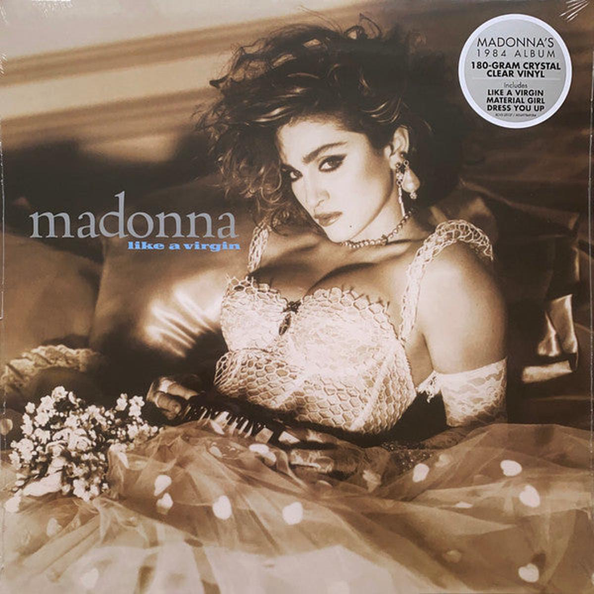 MADONNA 8211 LIKE A VIRGIN CLEAR VINYL (2019) 8211 LP