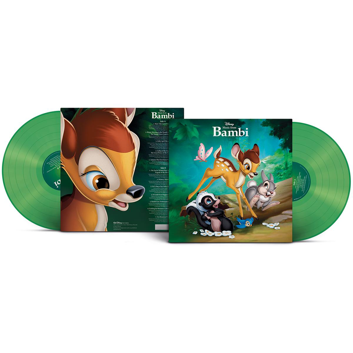 Music from Bambi Limited Edition Green Vinyl LP