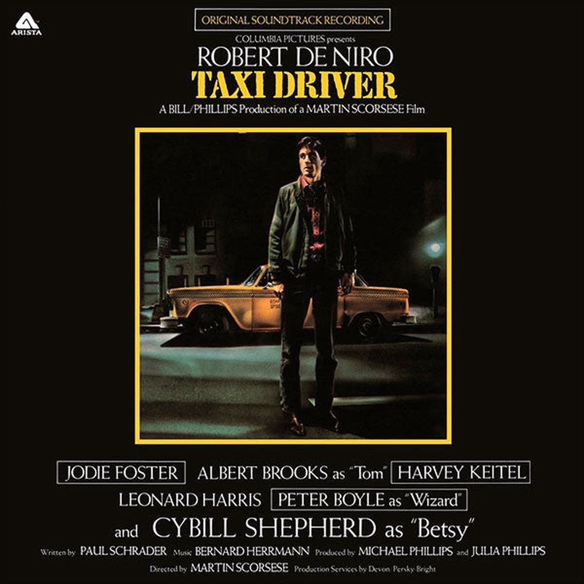 TAXI DRIVER (1976) – SOUNDTRACK : 180-GRAM VINYL – LP