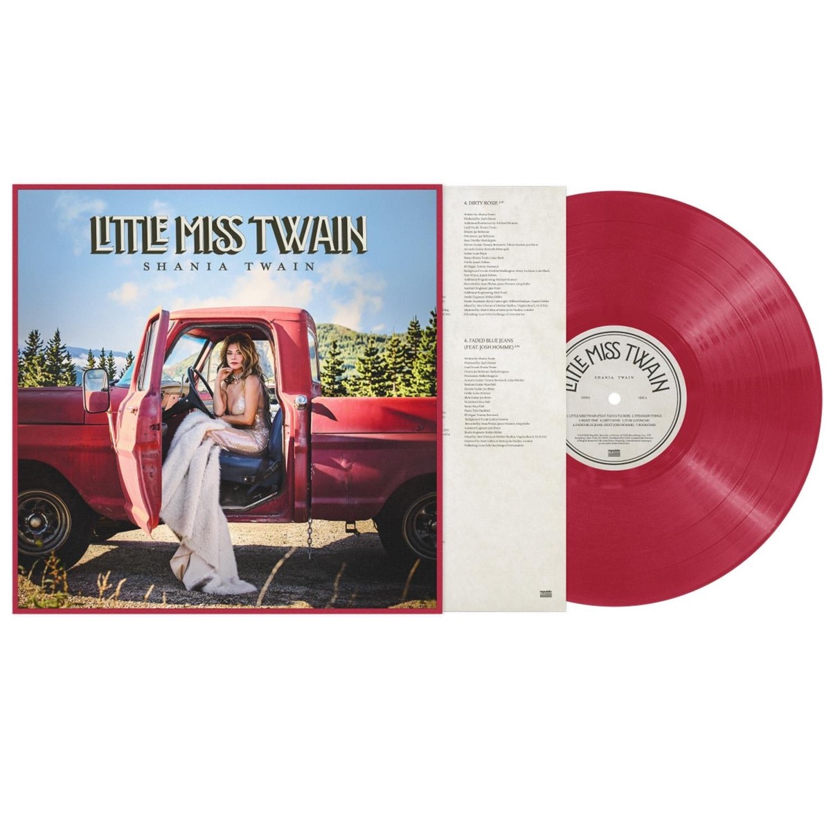 TWAIN, SHANIA – LITTLE MISS TWAIN: ROSIE RED – LP