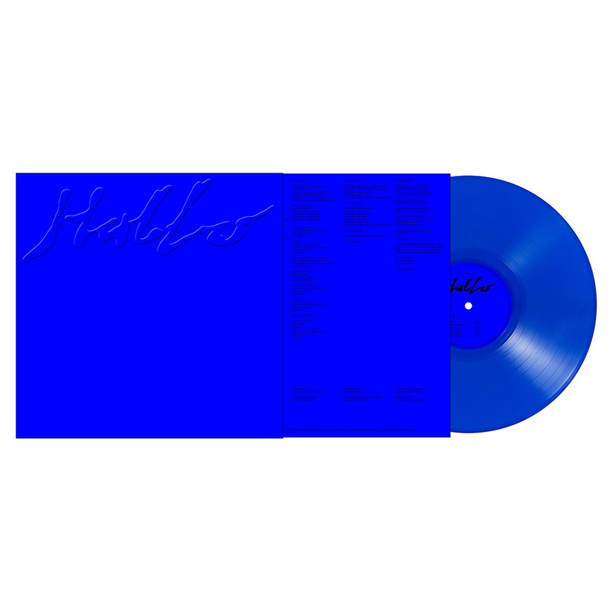 Hallo Blue Vinyl LP