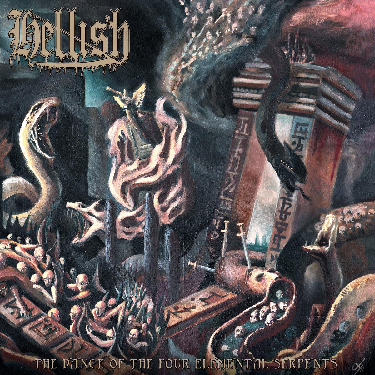 Hellish – The Dance Of The Four Elemental Serpents (LP)