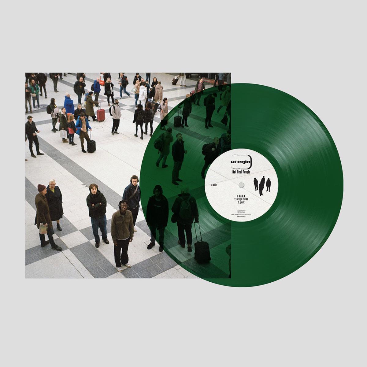Not Real People: Transparent Green Vinyl 12″ EP