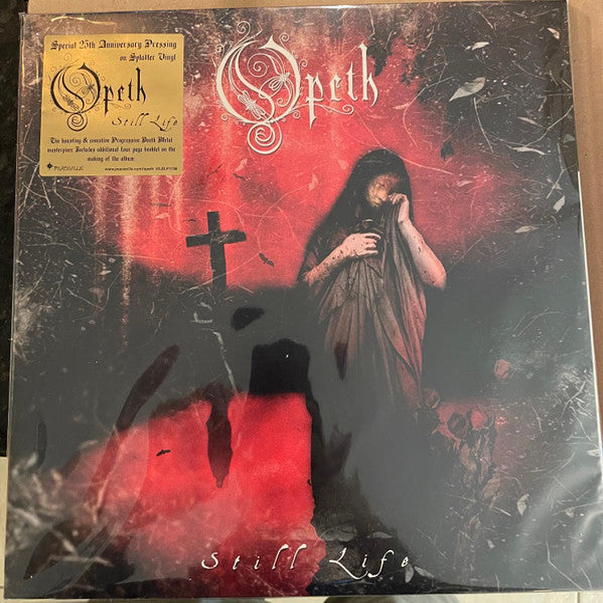 OPETH 8211 STILL LIFE 2LP RED BLACK SPLATTER 8211 LP
