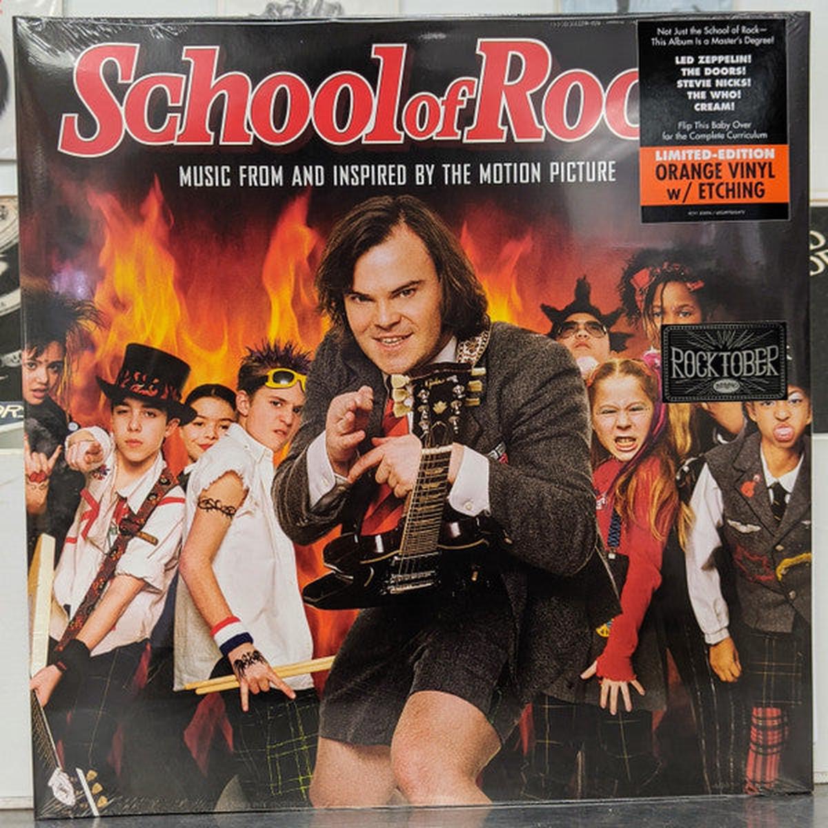 SCHOOL OF ROCK – SOUNDTRACK : ORANGE VINYL (2LP) – LP