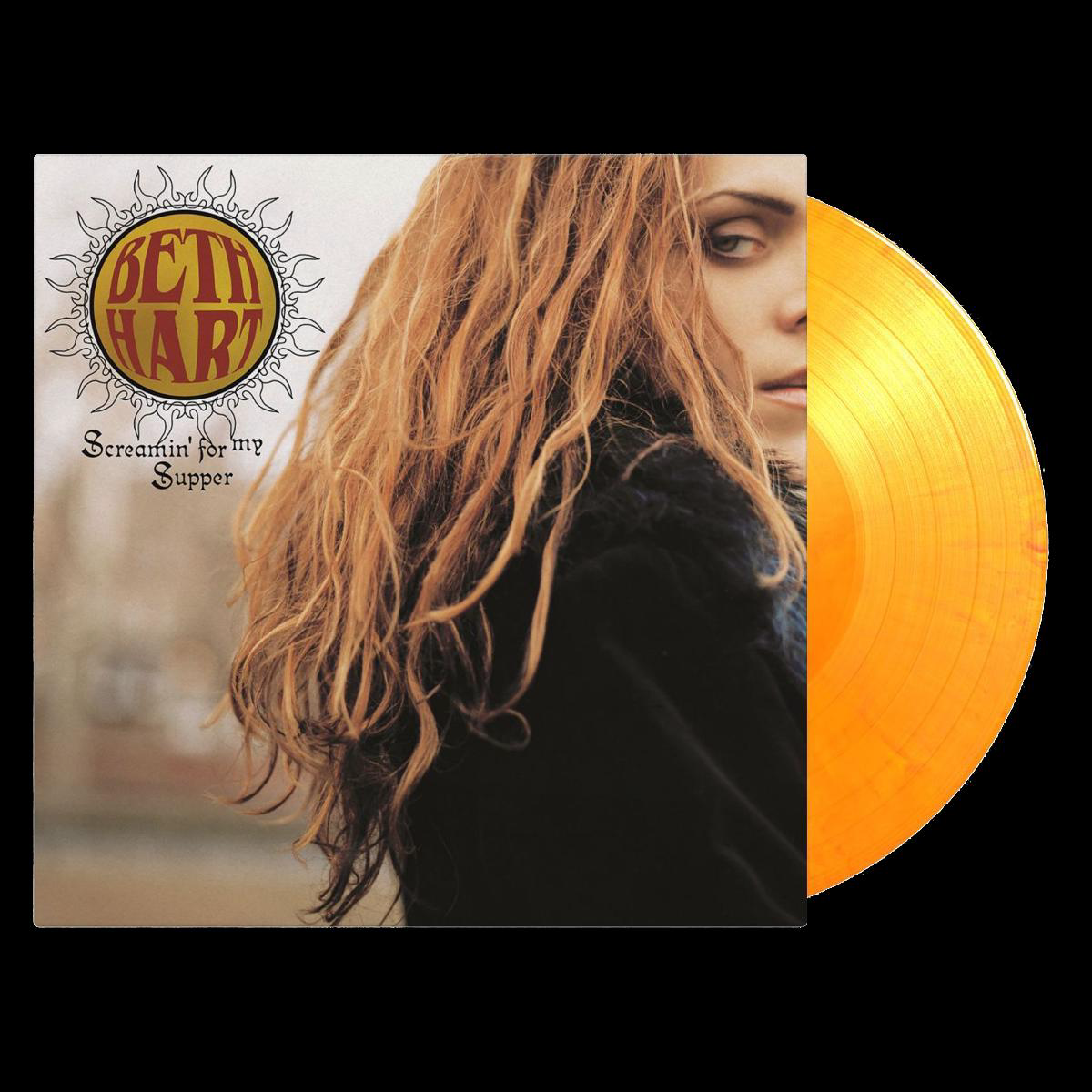 Screamin8217 For My Supper Yellow 038 Orange Marbled Vinyl
