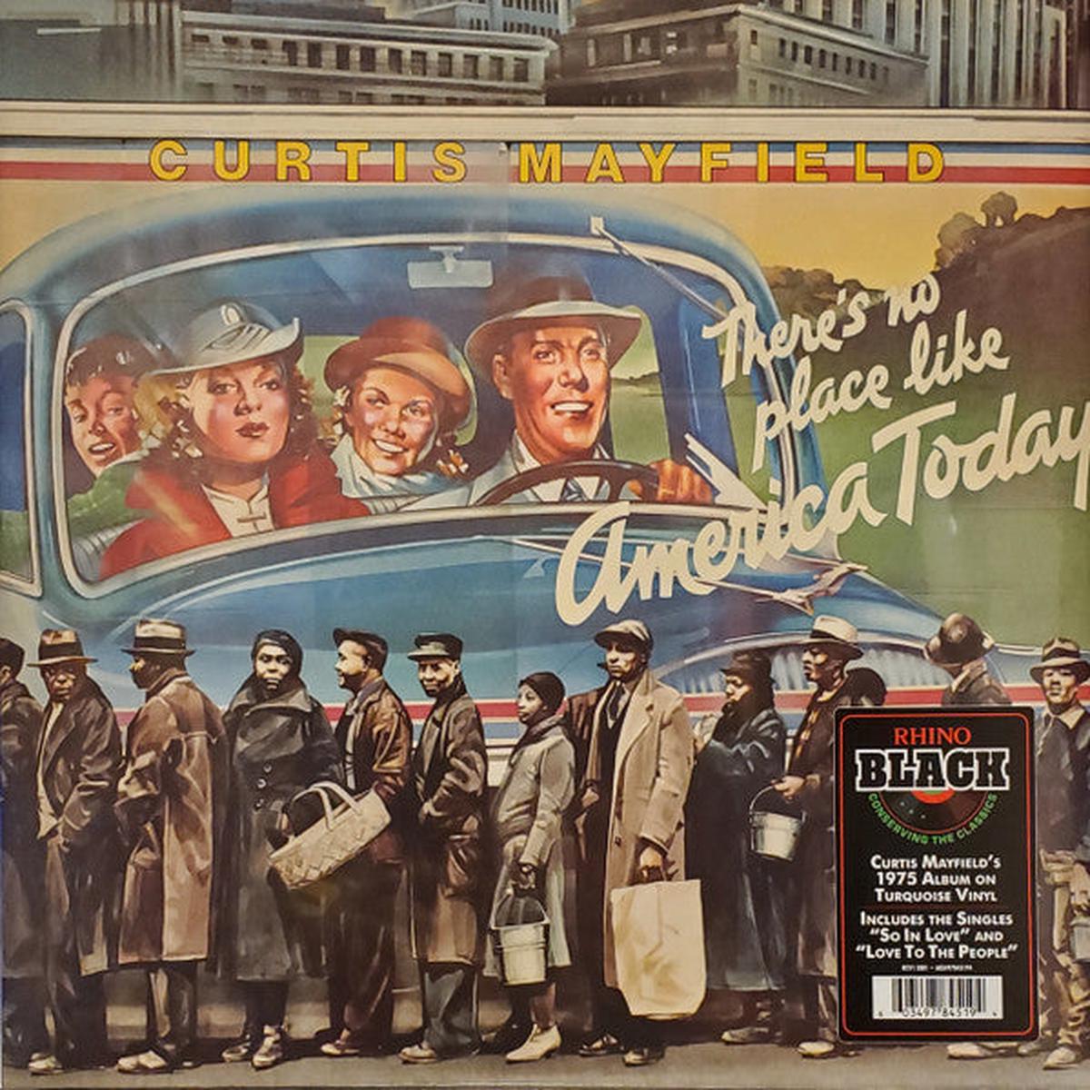 MAYFIELD, CURTIS – THERE’S NO PLACE LIKE AMERICA: BLUE – LP