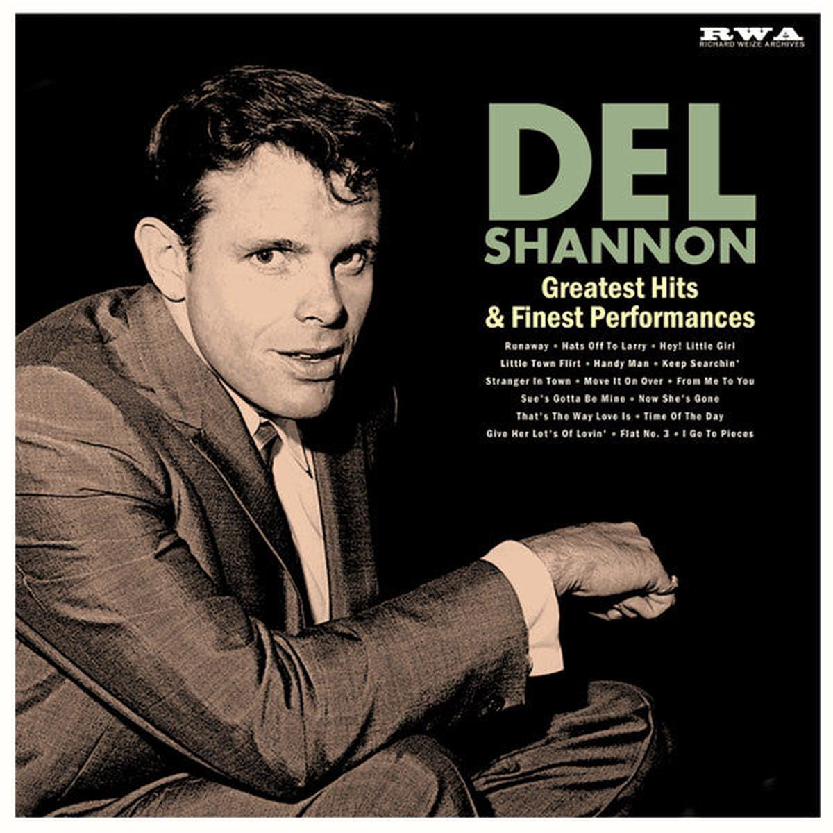 SHANNON DEL 8211 GREATEST HITS 038 FINEST PERFORMANCES 8211 LP
