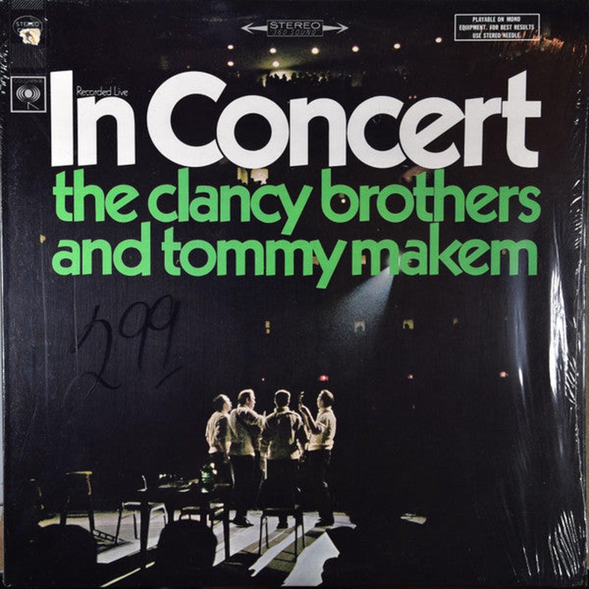 The Clancy Brothers & Tommy Makem  In Concert  Folk, World, & Country (vinyl lp)