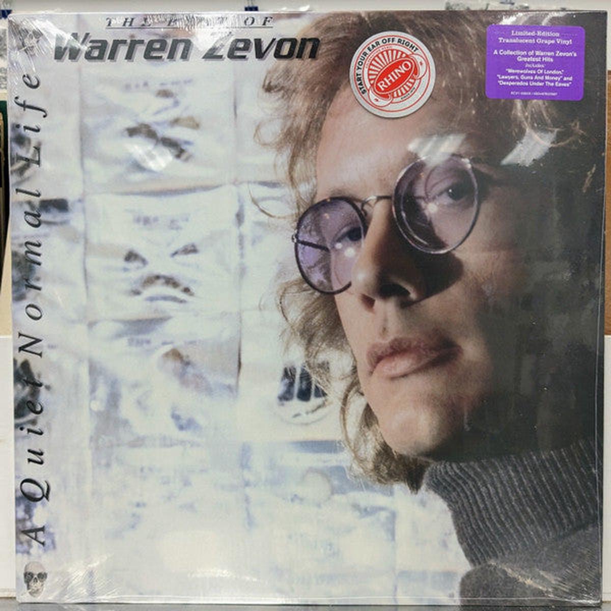 ZEVON, WARREN - QUIET NORMAL LIFE : BEST OF (GRAPE) - LP