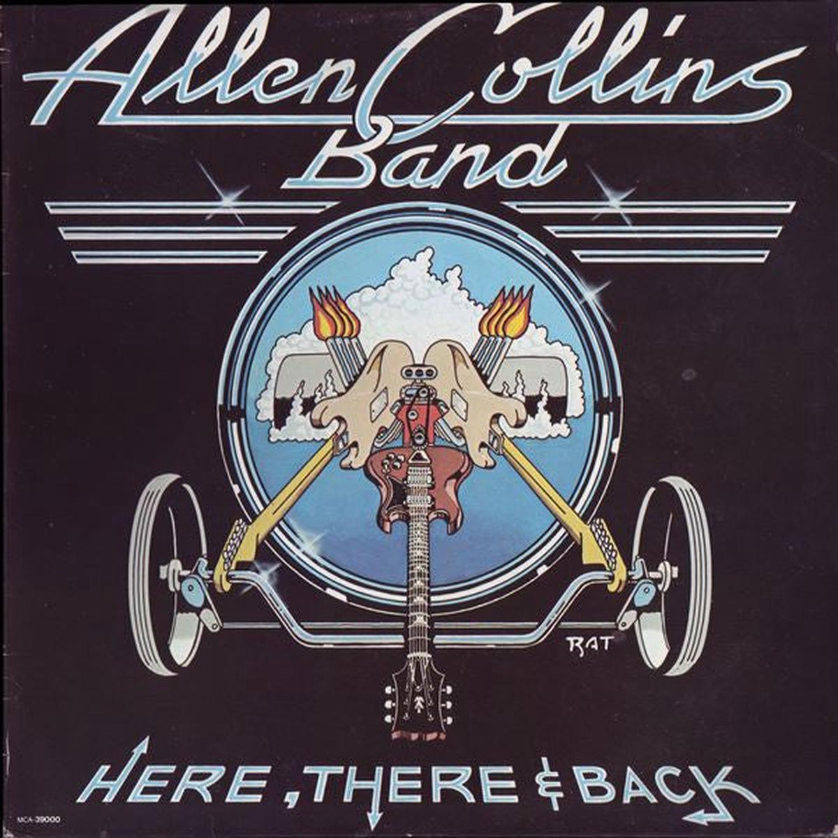 Allen Collins Band  Here, There And Back – 1983 Southern Rock (Vinyl)