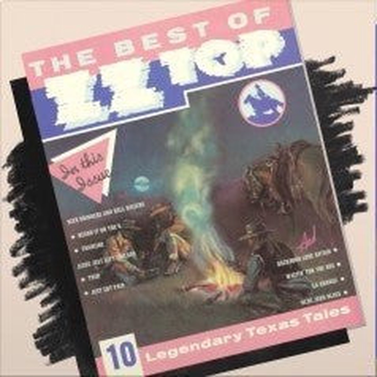 ZZ TOP - BEST OF ZZ TOP : BLUE JEAN BLUE VINYL - LP