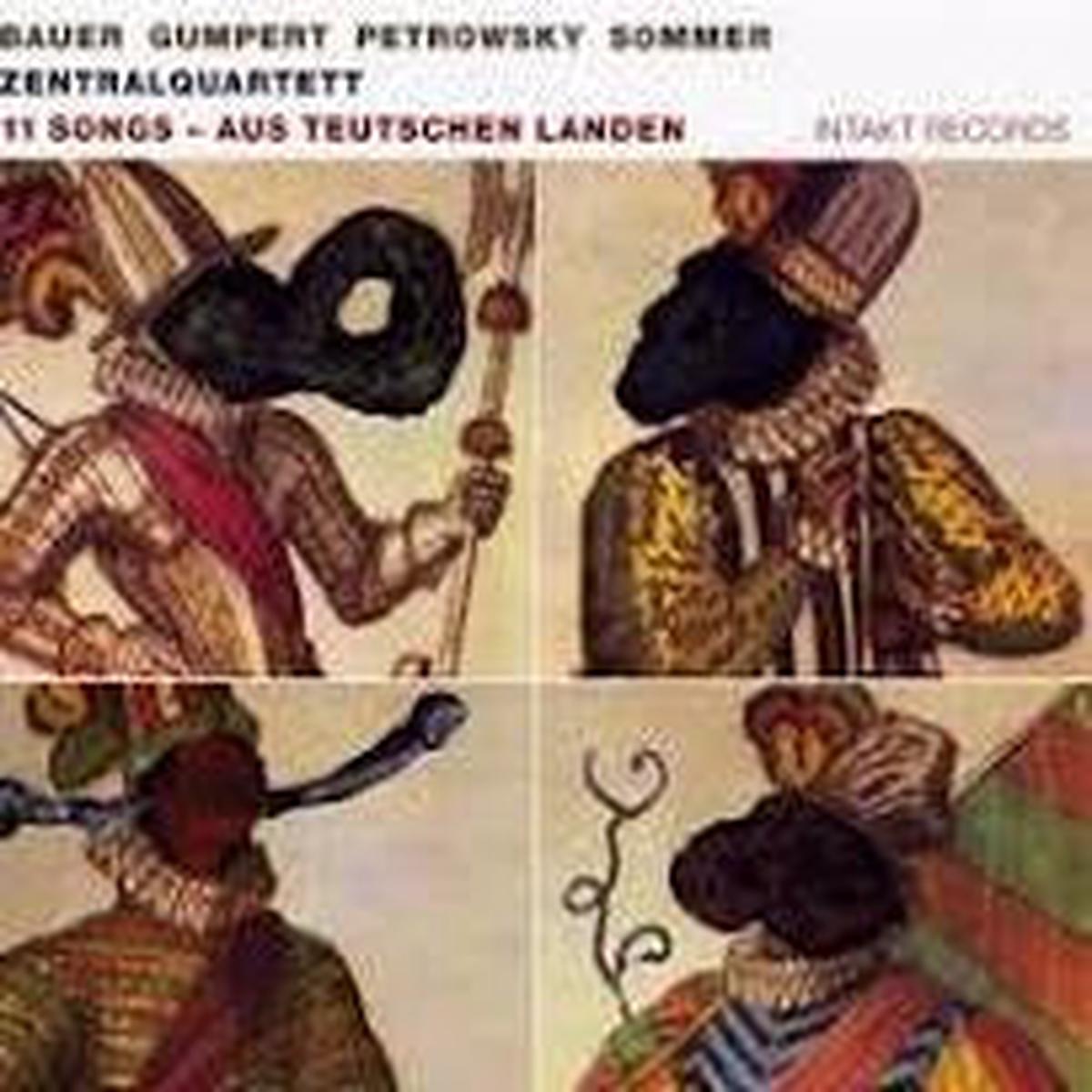 ZENTRALQUARTETT- 11 SONGS AUS TEUTSCHEN LANDER CD VG