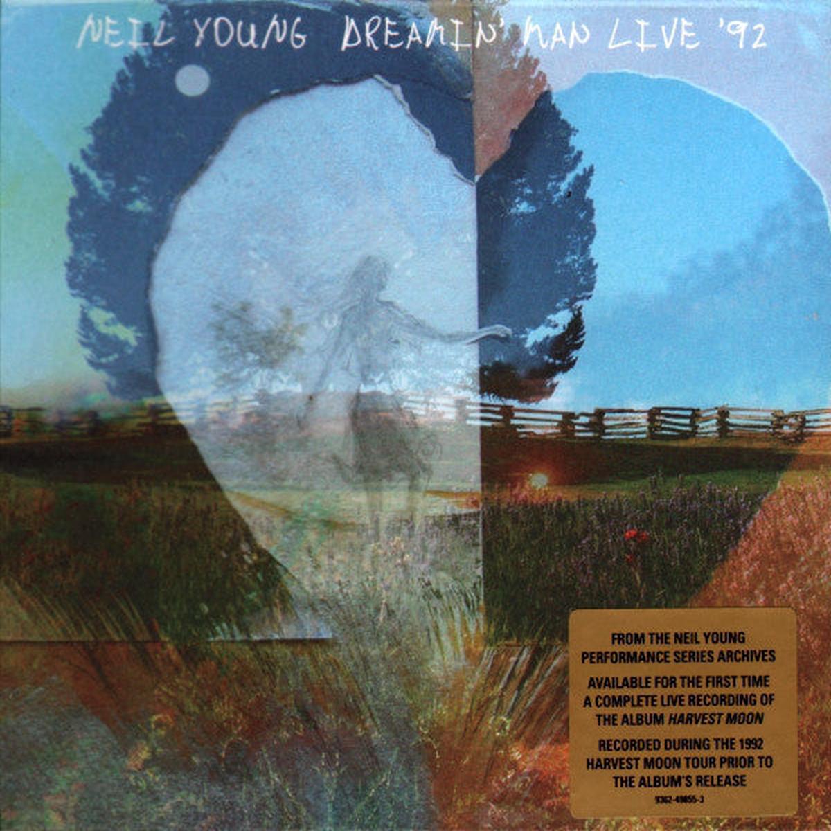 YOUNG NEIL-DREAMIN  MAN LIVE  92 CD VG+