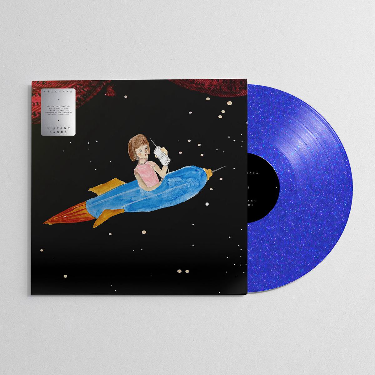 Zzzahara 8211 Distant Lands 8211 LP 8211 140g Sparkle Blue Vinyl AUG 7