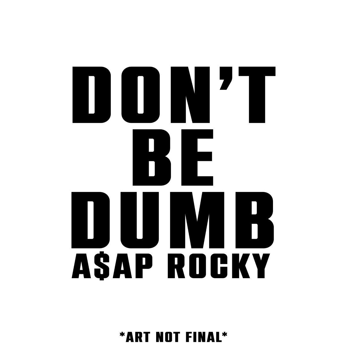 (PRE-ORDER TBD) Don't Be Dumb (CD) | Mint (M) Mint (M) - - HIP HOP/RAP *NEW*